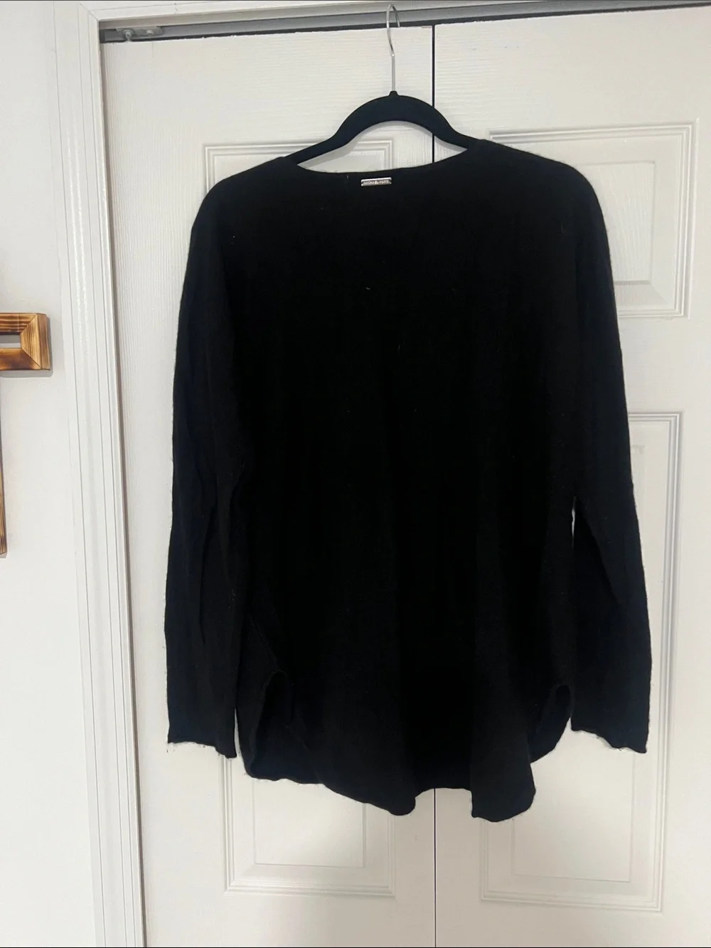 Michael Kors Black Long-Sleeve Soft Crewneck Pullover